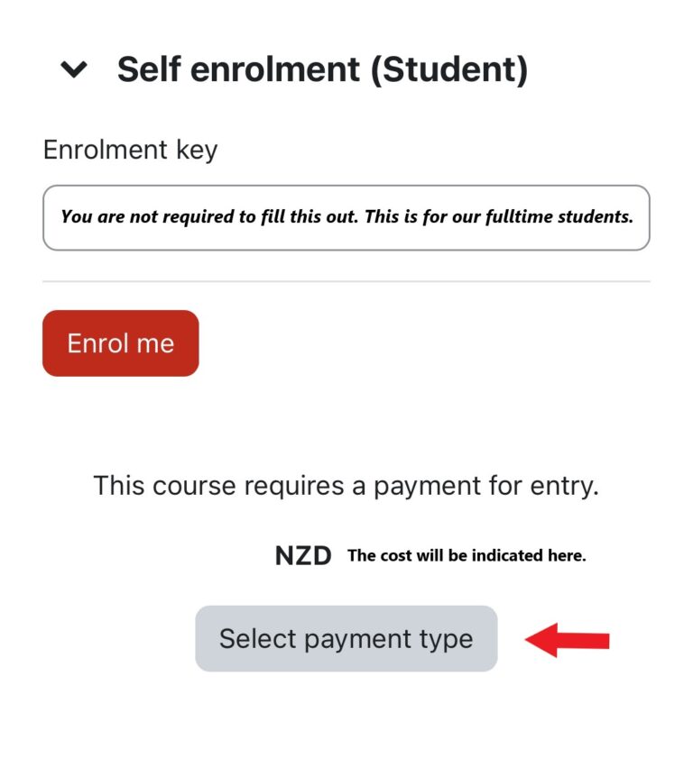 ITC Online Enrolment